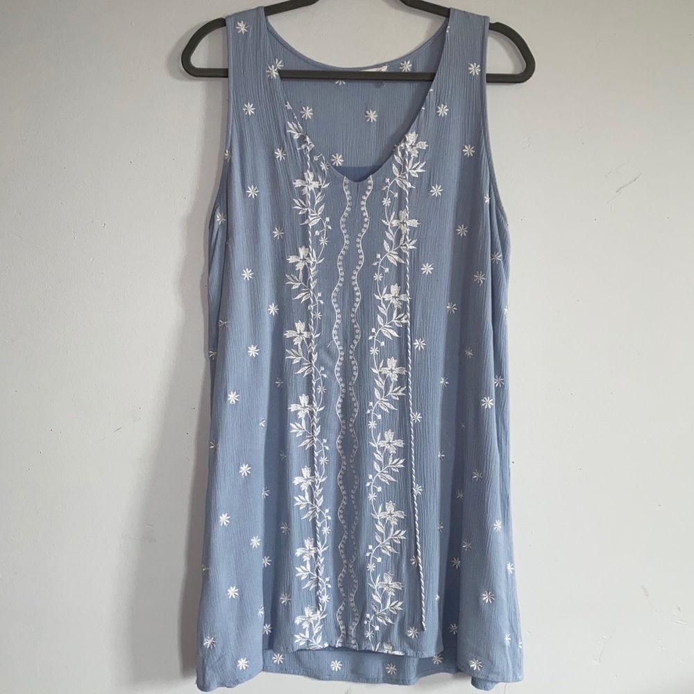 Light blue sundress